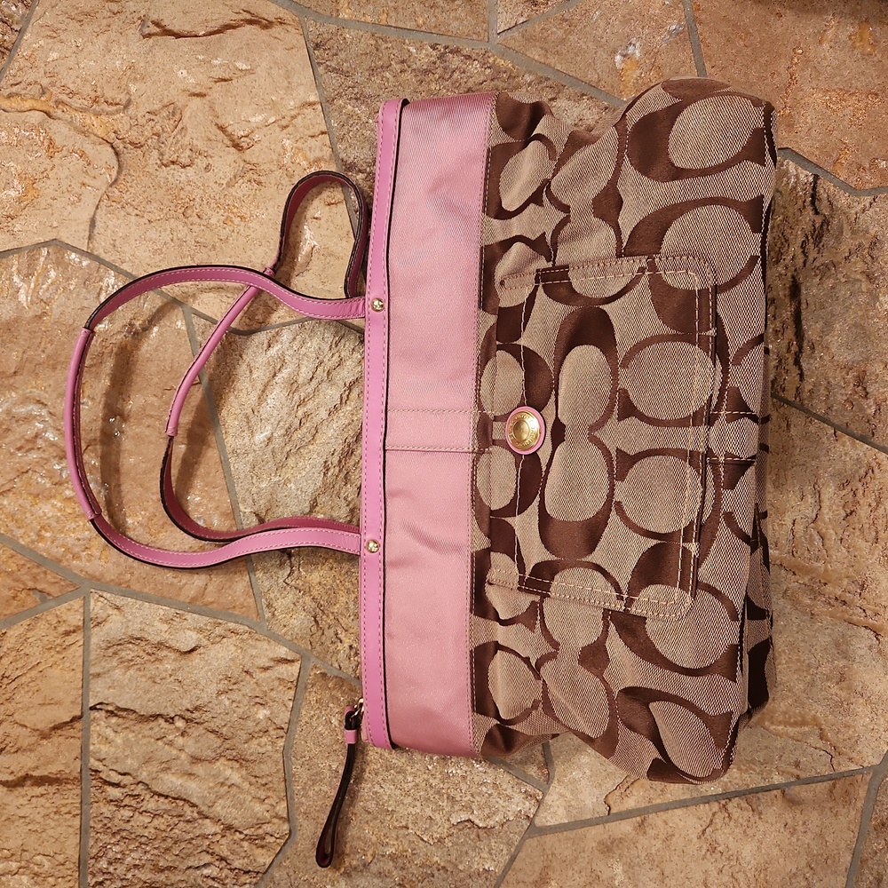 Coach signature bag